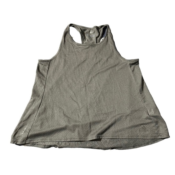 Adidas Energy Running women's grey mesh tank top size small - Picture 1 of 4